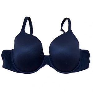 Body By Victoria Lined Perfect Coverage Bra 36D
Navy Blue Never Worn - Like New